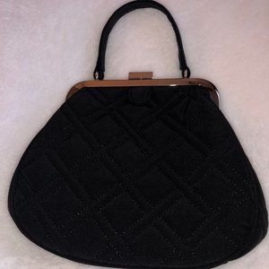 Vera Bradley Black Evening Bag